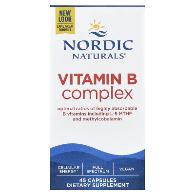 Nordic Naturals - Vitamin B Complex | 45 Capsules