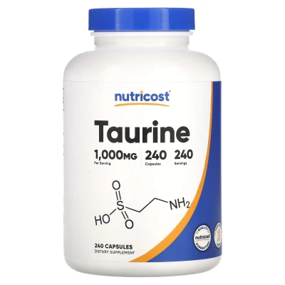 Nutricost - Taurine | 1000 mg | 240 Capsules