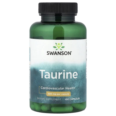 Swanson - Taurine | 500 mg | 100 Capsules