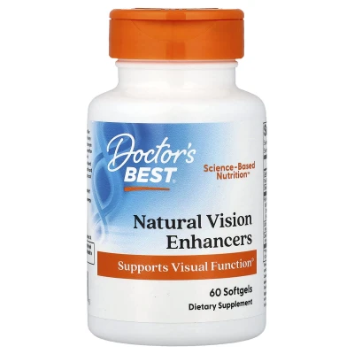 Doctor's Best - Natural Vision Enhancers | 60 Capsules