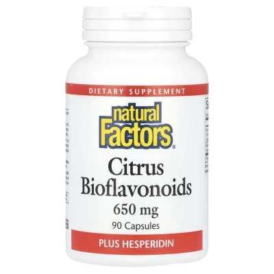 Natural Factors - Citrus Bioflavonoids Plus Hesperidin | 650 mg | 90 Capsules
