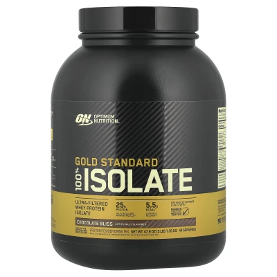 Optimum Nutrition - Gold Standard® 100% Isolate | Chocolate Bliss | 3 lb (1.36 kg)