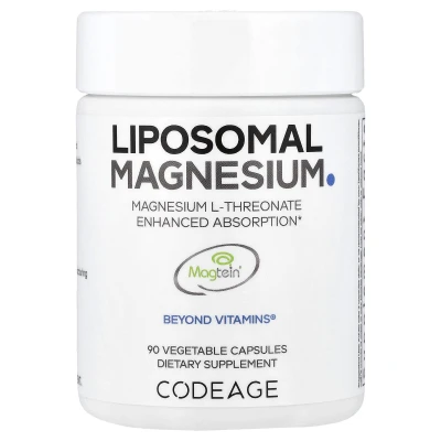 Codeage - Liposomal Magnesium L-Threonate | 90 Vegetable Capsules