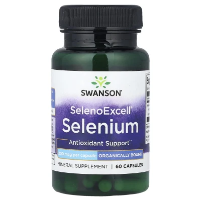 Swanson - SelenoExcell® | Selenium | 200 mcg | 60 Capsules