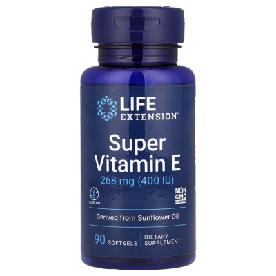 Life Extension - Super Vitamin E | 268 mg (400 IU) | 90 Softgels