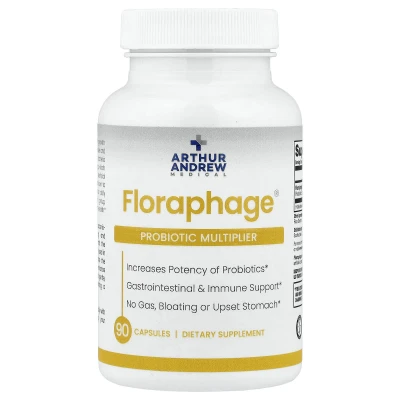 Arthur Andrew Medical - Floraphage® | Probiotic Multiplier | 1000000 PFUs | 90 Capsules