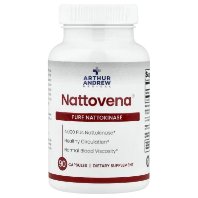 Arthur Andrew Medical - Nattovena® | Pure Nattokinase | 4000 FU | 90 Capsules