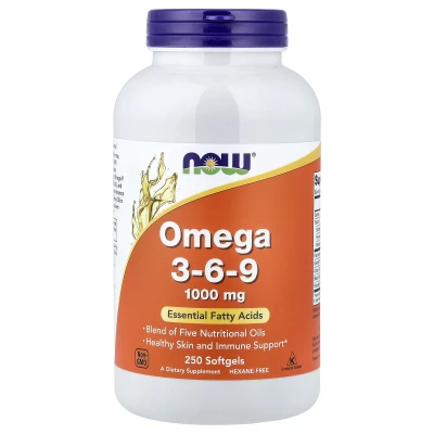 NOW Foods - Omega 3-6-9 | 250 Capsules