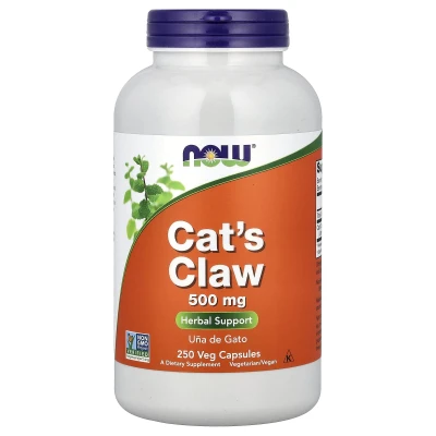 NOW Foods - Cat's Claw | 500 mg | 250 Veg Capsules