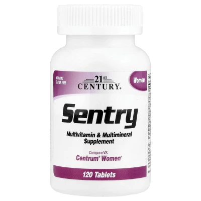 21st Century - Sentry Women | Multivitamin & Multimineral Supplement | 120 Tablets