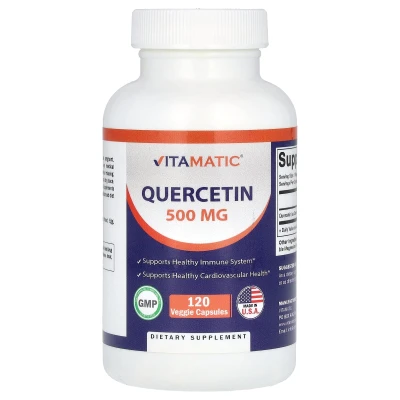 Vitamatic - Quercetin | 500 mg | 120 Veg Capsules