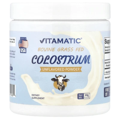 Vitamatic - Bovine Grass Fed Colostrum | Unflavoured | 2.11 oz (60 g)