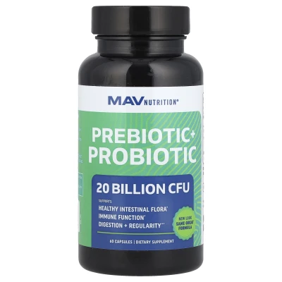 MAV Nutrition - Prebiotic + Probiotic | 60 Capsules