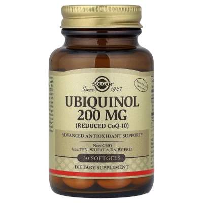 Solgar - Ubiquinol (Reduced CoQ10) | 200 mg | 30 Softgels