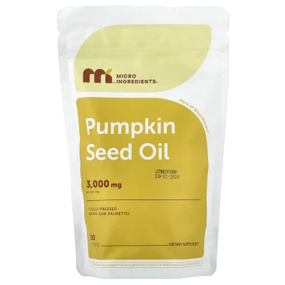 Micro Ingredients - Pumpkin Seed Oil | 150 Capsules (1000 mg per Capsule)