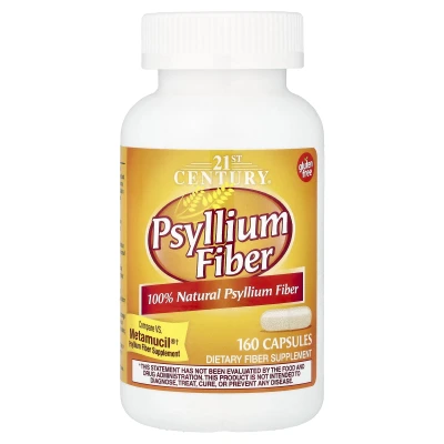 21st Century - Psyllium Fibre | 160 Capsules