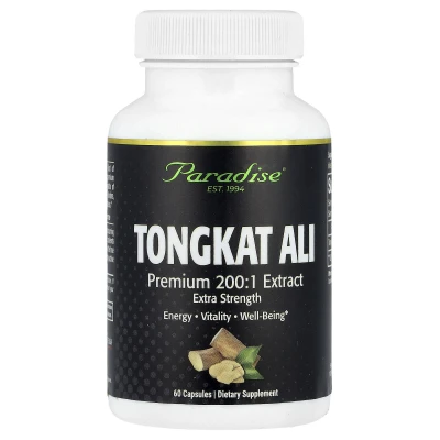 Paradise Herbs - Tongkat Ali | 60 Capsules (250 mg per Capsule)