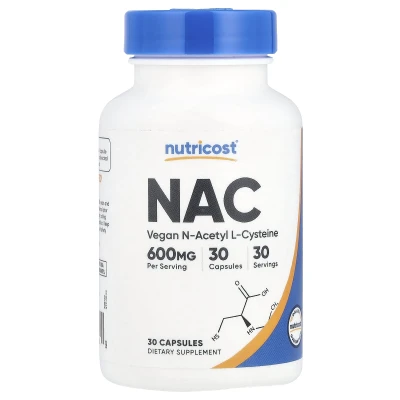 Nutricost - NAC | 600 mg | 30 Capsules