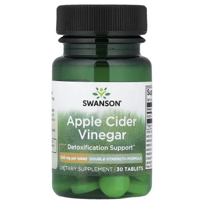 Swanson - Apple Cider Vinegar | 200 mg | 30 Tablets
