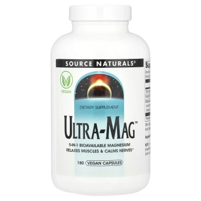 Source Naturals - Ultra-Mag™ | 180 Vegan Capsules
