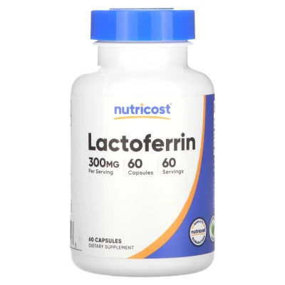 Nutricost - Lactoferrin | 300 mg | 60 Capsules