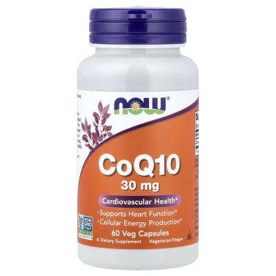 NOW Foods - CoQ10 | 30 mg | 60 Veg Capsules