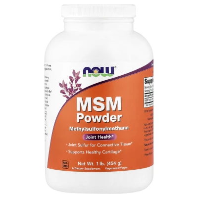 NOW Foods - MSM Powder | 1 lb (454 g)
