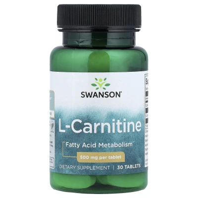 Swanson - L-Carnitine | 30 Tablets
