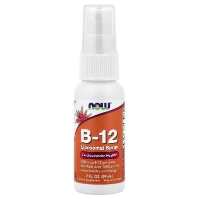 NOW Foods - B-12 Liposomal Spray | 2 fl oz (59 ml)