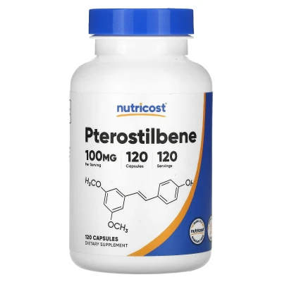 Nutricost - Pterostilbene | 100 mg | 120 Capsules