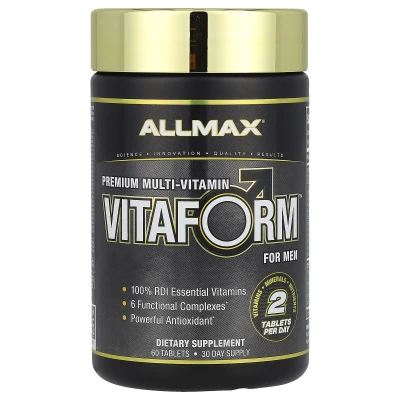 ALLMAX - VITAFORM™ | Premium Multi-Vitamin for Men | 60 Tablets