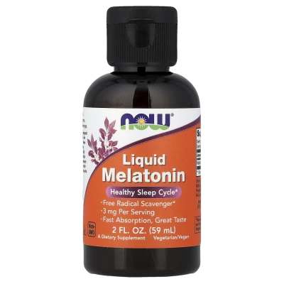 NOW Foods - Liquid Melatonin | 59 ml (2 fl oz)