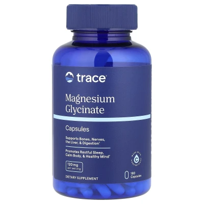 Trace - Magnesium Glycinate | 120 mg | 180 Capsules