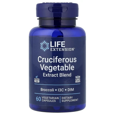 Life Extension - Cruciferous Vegetable Extract Blend | 60 Vegetarian Capsules