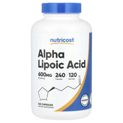 Nutricost - Alpha Lipoic Acid | 240 Capsules | (300 mg per Capsule)