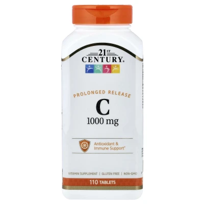 21st Century - Vitamin C | Prolonged Release | 1000 mg | 110 Tablets