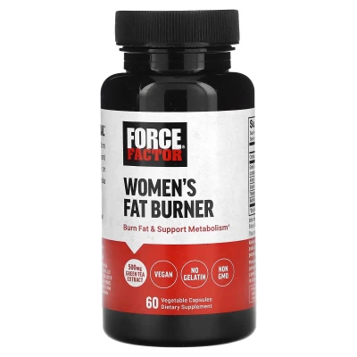Force Factor - Women's Fat Burner | 60 Vegetable Capsules