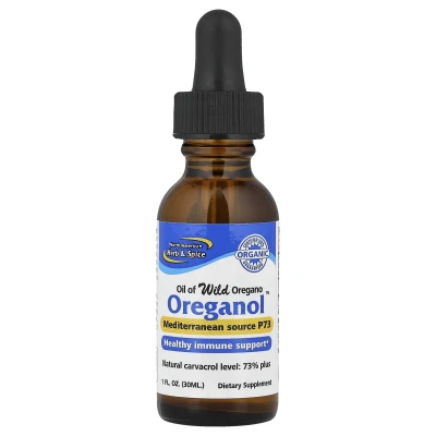 North American Herb & Spice - Oreganol™ | Oil of Wild Oregano | 1 fl oz (30 ml)