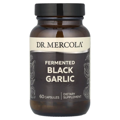 Dr. Mercola - Fermented Black Garlic | 60 Capsules