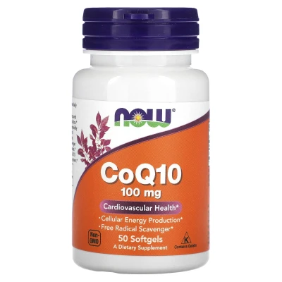 NOW Foods - CoQ10 | 100 mg | 50 Softgels