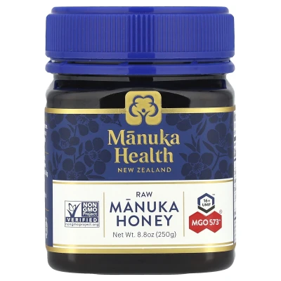 Manuka Health - Raw Manuka Honey | UMF 16+™ | MGO 573+ | 250 g (8.8 oz)