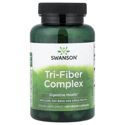 Swanson - Tri-Fibre Complex | 100 Vegan Capsules