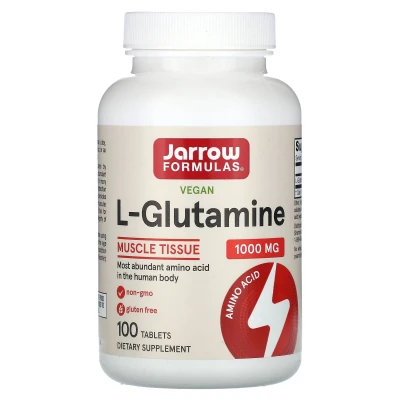 Jarrow Formulas - L-Glutamine | 1000 mg | 100 Tablets