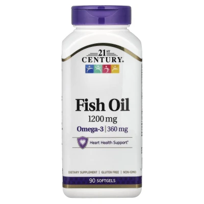 21st Century - Fish Oil | 1200 mg | 90 Softgels