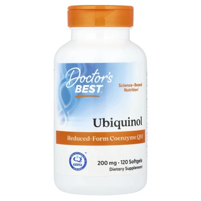 Doctor's Best - Ubiquinol | 200 mg | 120 Softgels
