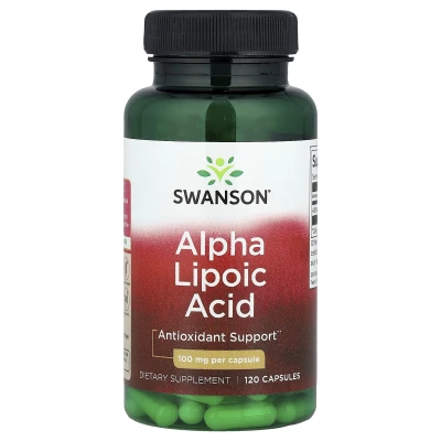 Swanson - Alpha Lipoic Acid | 100 mg | 120 Capsules