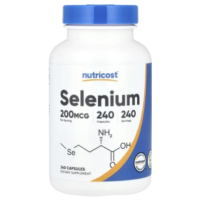 Nutricost - Selenium | 200 mcg | 240 Capsules