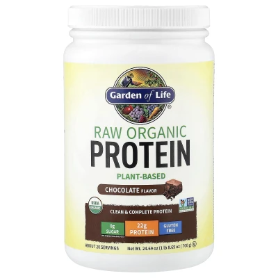 Garden of Life - RAW Organic Protein | Chocolate | 1 lb 8.69 oz (700 g)