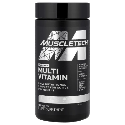 MuscleTech - Platinum Multivitamin | 180 Tablets