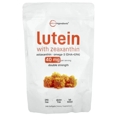 Micro Ingredients - Lutein With Zeaxanthin | 240 Softgels
